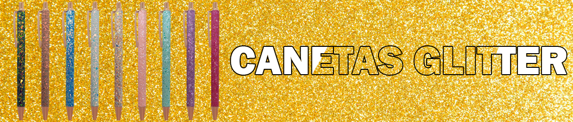 Canetas Glitter