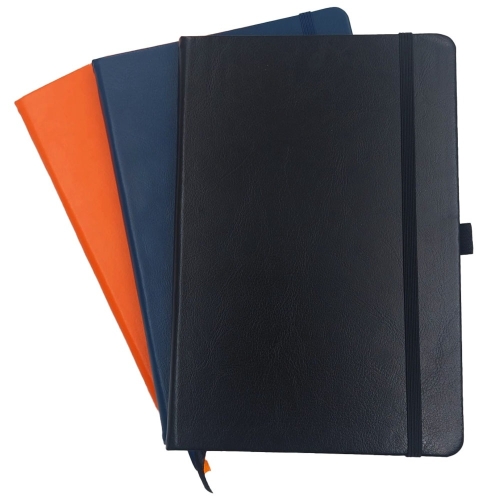 BLOCO DE ANOT. ACABAMENTO EM NAPA de 14,3x21 cm-A5P