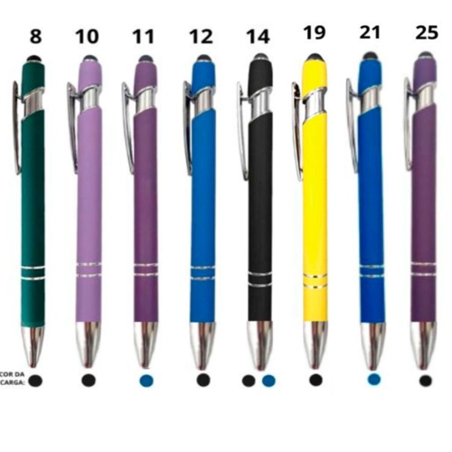 Caneta Esferográfica De Metal Com Ponta Touch-HC001B