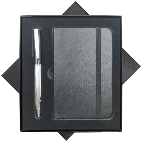 Kit Bloco de Anotações, Caneta e Caixa-A6-6+2020B+A6-BOX