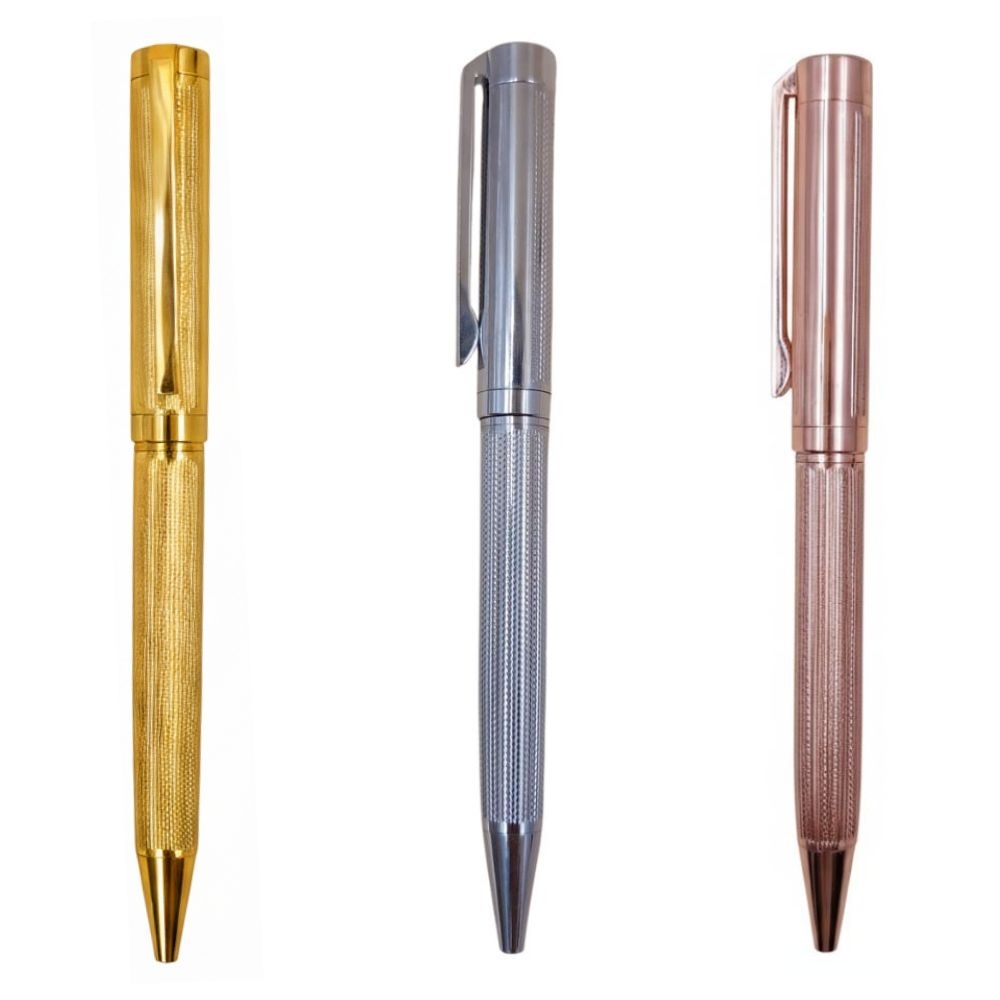 Caneta Esferográfica De Metal.-0185B