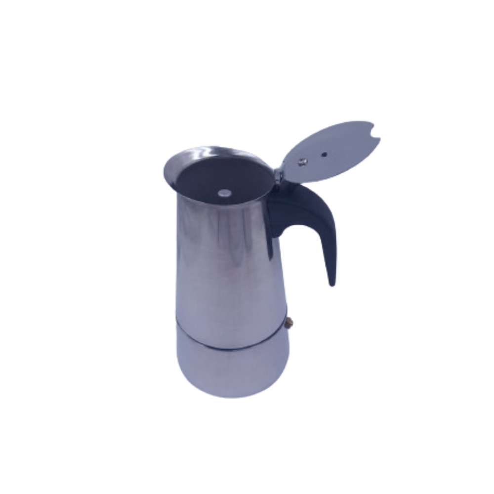 Cafeteira Italiana 4 Xícaras De Inox Manual Expresso  300ml