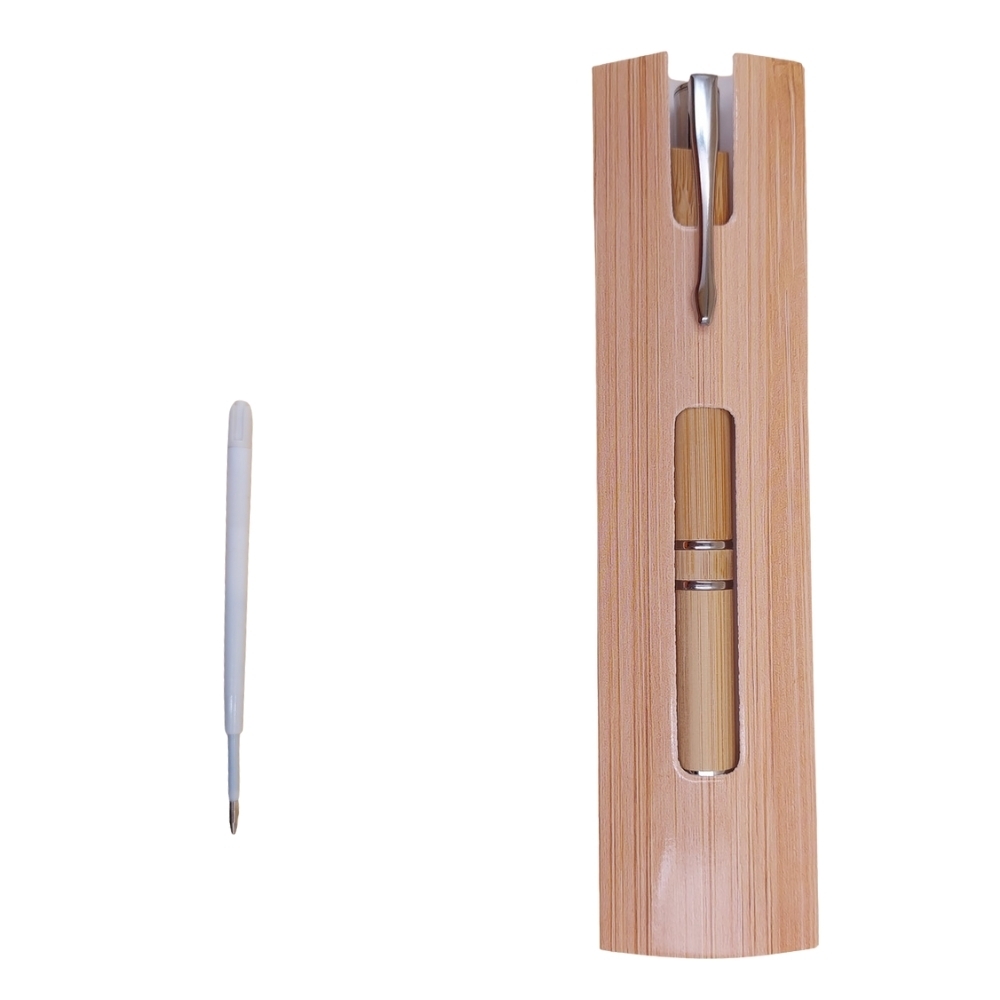 Caneta Esferográfica em bambu